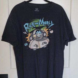 XL Pop! Adult Swim Rick and Morty Tee